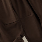 Buddha Stones Summer Casual Minimalist Drawstring Patch Pocket Solid Ankle Pants Women's Straight Leg Pants With Pocket