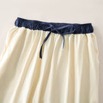 Buddha Stones Summer Casual Drawstring Solid Cropped Pants Women's Straight Leg Pants With Pocket