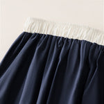 Buddha Stones Summer Casual Drawstring Solid Cropped Pants Women's Straight Leg Pants With Pocket