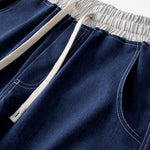 Buddha Stones Summer Casual Athletic Drawstring Solid Men's Shorts With Pocket