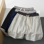 Buddha Stones Summer Casual Athletic Drawstring Solid Men's Shorts With Pocket