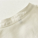 Buddha Stones Summer Casual Tang Style Mandarin Collar Button-Up Solid Men's Short Sleeve Shirts With Pocket