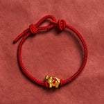 Buddha Stones Handmade Red String Elephant Love Heart Protection Braided Adjustable Bracelet
