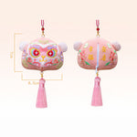 Buddha Stones Chinese Zodiac Embroidered Dragon Tiger Tassel Luck Cute Animal Decor
