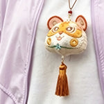 Buddha Stones Chinese Zodiac Embroidered Dragon Tiger Tassel Luck Cute Animal Decor
