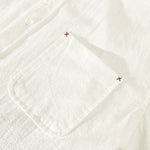Buddha Stones Summer Casual Minimalist Button-Up Solid Cotton Linen Men's Short Sleeve Shirts With Pocket