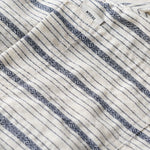 Buddha Stones Summer Casual Button Up Striped Cotton Men's Short Sleeve Shirts With Patch Pocket