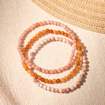 Buddha Stones 3pcs "Build Quiet Confidence" Yellow Aventurine Optimism Bracelet Includes Gift Message Card