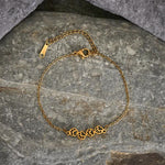 Buddha Stones Titanium Steel Four Cat Paws Balance Bracelet