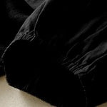 Buddha Stones Summer Casual Minimalist Button-Up Solid Capri Pants Women's Harem Pants With Pocket