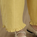 Buddha Stones Summer Casual Minimalist Solid Cropped Pants Women's Wide Leg Pants With Pocket
