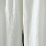 Buddha Stones Summer Casual Minimalist Drawstring Solid Cotton Linen Ankle Pants Women's Straight Leg Pants With Pocket