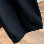 Buddha Stones Spring Casual Minimalist Drawstring Solid Long Pants Women's Harem Pants With Pockets