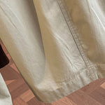 Buddha Stones Spring Casual Minimalist Drawstring Solid Long Pants Women's Harem Pants With Pockets
