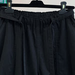 Buddha Stones Spring Casual Minimalist Drawstring Solid Long Pants Women's Harem Pants With Pockets