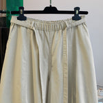 Buddha Stones Spring Casual Minimalist Drawstring Solid Long Pants Women's Harem Pants With Pockets