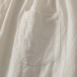 Buddha Stones Summer Casual Drawstring Solid Cropped Pants Women's Wide Leg Pants With Pocket
