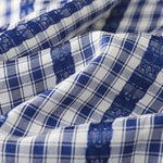 Buddha Stones Summer Casual Vintage vertical Plaid A-line Women's Skirts With Pocket