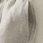 Buddha Stones Summer Casual Minimalist Drawstring Solid Cropped Pants Women's Wide Leg Pants With Pockets