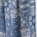 Buddha Stones Summer Boho Casual Drawstring Floral Capri Pants Men's Wide Leg Pants With Pocket