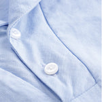 Buddha Stones Summer Casual Minimalist Button-Up Solid Lapel Men's Short Sleeve Shirts