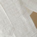 Buddha Stones Summer Tang Style Casual Mandarin Collar Frog Button Solid Men's Elbow-Length Sleeve Shirts With Pockets