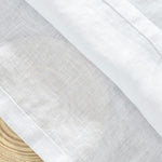 Buddha Stones Summer Casual Minimalist Button-Up Solid Linen Men's Short Sleeve Shirts