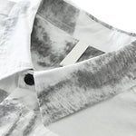 Buddha Stones Summer Casual Button-Up Abstract Men's Short Sleeve Shirts With Pocket