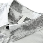 Buddha Stones Summer Casual Button-Up Abstract Men's Short Sleeve Shirts With Pocket
