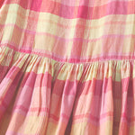 Buddha Stones Summer Casual Vintage Plaid Women's Summer Sleeveless Dresse With Pocket