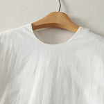 Buddha Stones Summer Casual Elegant Tie Neck Solid Ruffled Hem Women's Short Sleeve Dress