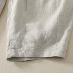 Buddha Stones Summer Casual Minimalist Solid Cropped Pants Pleated Women's Harem Pants With Pockets