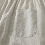 Buddha Stones Summer Casual Minimalist Solid Cropped Pants Pleated Women's Harem Pants With Pockets