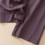 Buddha Stones Summer Casual Minimalist Drawstring Solid Long Pants Women's Tapered Pants With Pockets