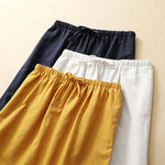 Buddha Stones Summer Casual Minimalist Drawstring Ruffled Lace-up Solid Women's Skirts With Pocket