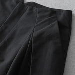 Buddha Stones Summer Minimalist Elegant Solid Zipper Design Women's Shorts With Pockets