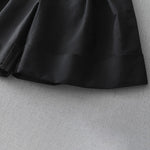 Buddha Stones Summer Minimalist Elegant Solid Zipper Design Women's Shorts With Pockets