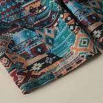 Buddha Stones Summer Casual Boho Drawstring Geometric Men's Shorts With Pockets