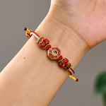 Buddha Stones Protection Colorful String Bagua Chinese Coin Hand-Woven Tibetan Braided Bracelet
