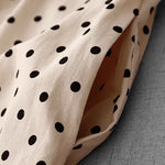 Buddha Stones Summer Vintage Polka Dot Women's Summer Sleeveless Dress