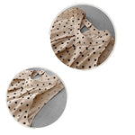 Buddha Stones Summer Vintage Polka Dot Women's Summer Sleeveless Dress