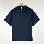 Buddha Stones Summer Casual Side Slit Solid Linen Men's Short Sleeve Shirts
