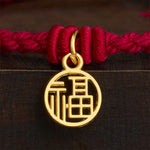 FREE Today: Protection and New Beginning Copper Lotus Red String Bracelet