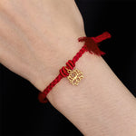 FREE Today: Protection and New Beginning Copper Lotus Red String Bracelet