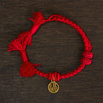 FREE Today: Protection and New Beginning Copper Lotus Red String Bracelet