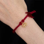 FREE Today: Protection and New Beginning Copper Lotus Red String Bracelet