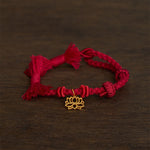FREE Today: Protection and New Beginning Copper Lotus Red String Bracelet