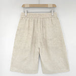 Buddha Stones Summer Casual Minimalist Drawstring Solid Men's Shorts With Pockets