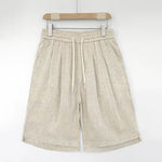 Buddha Stones Summer Casual Minimalist Drawstring Solid Men's Shorts With Pockets