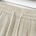 Buddha Stones Summer Casual Minimalist Drawstring Solid Men's Shorts With Pockets